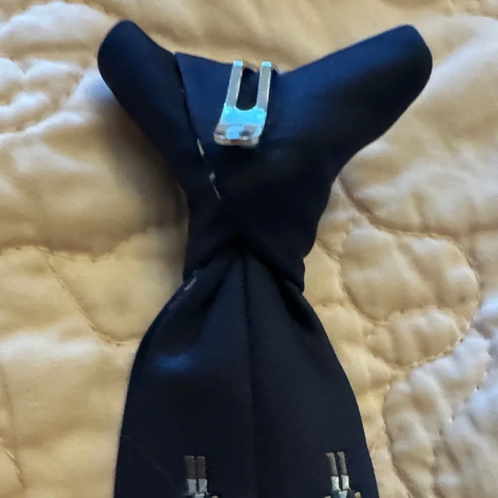 Boys navy blue 4t and up clip tie nutcracker necktie